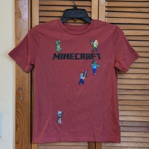 EUC Old Navy Kids Minecraft Graphic Tee Size Large